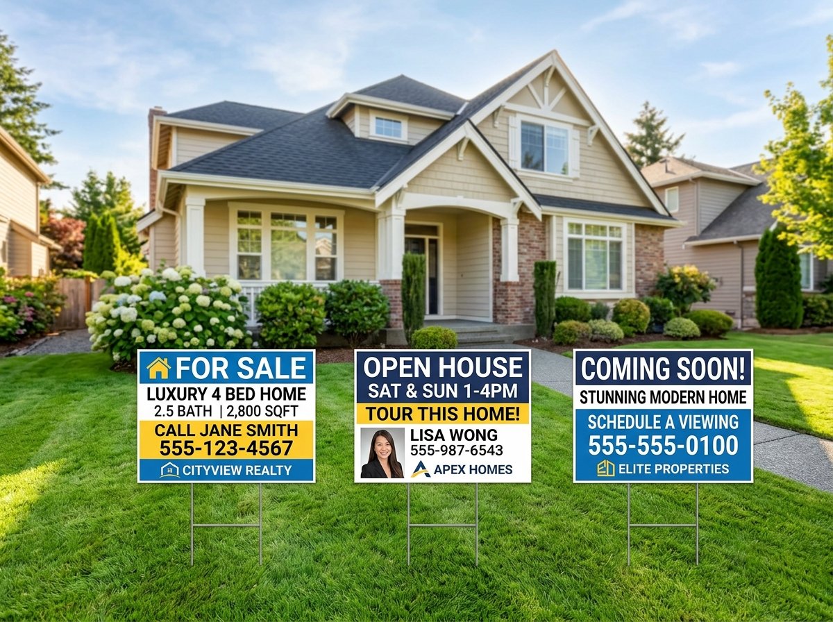 Coroplast Yard Signs